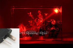 Outdoor Indoor Underwater led lamp, Waterproof led aquarium light for coral reef fish tank, Submersible Aquarium Spot Lamp light