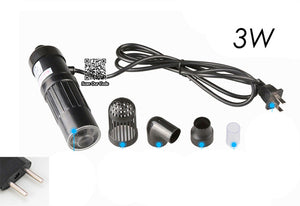 3W 5W UV Lamp for Sterilization, 23W 25W UV Sterilizer for Aquarium Fish Tank, Filter Water Clarifier Pump UV Light remove algae