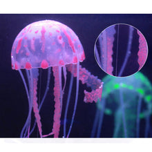 Aquarium Accessories Waterscape,Soft Colorful Silicone Aquarium Artificial Floating Jellyfish Seajelly Coral Plant for fish tank