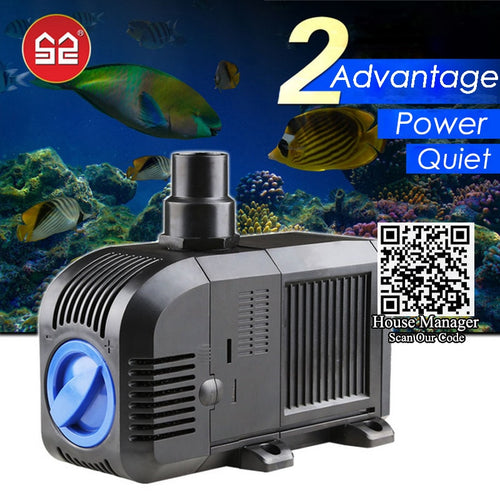 Adjustable Changeable Water Pump for aquarium fish tank, coral reef marine aquarium pump, sponges submersible pump for pond pool