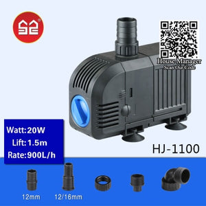 Adjustable Changeable Water Pump for aquarium fish tank, coral reef marine aquarium pump, sponges submersible pump for pond pool