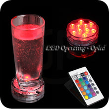 Mini UFO Underwater led aquarium light Submersible, RGB Remote Control+Waterproof led light for aquarium tank,can decorate house
