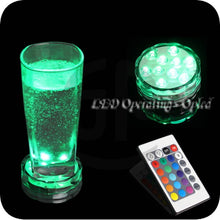 Mini UFO Underwater led aquarium light Submersible, RGB Remote Control+Waterproof led light for aquarium tank,can decorate house