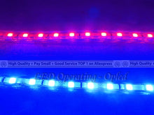 28.8w 2pcs per lot, 1 630nmRed + 1 450nmBlue SMD Strip flexible led grow light for plants grass in aquarium, hydroponics system