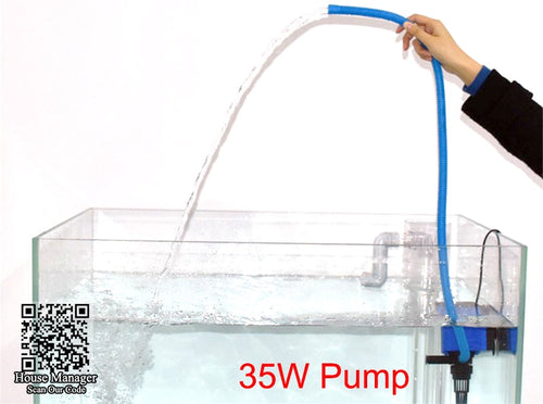 8W 15W 20W 25W 35W high power Water Pump for aquarium marine coral reef fish tank, Water Flow + Circulate + Filter, Water tube