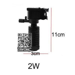 Small Submersible Air Pump internal for aquarium inner, ADD Oxygen Air compressor for aquarium fish tank marine aquatic plants