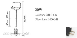 SUNSUN Aquarium water pump 220V, 12W/20W/25W/45W submersible pump for aquarium fish, Water flow to Add Oxygen Air