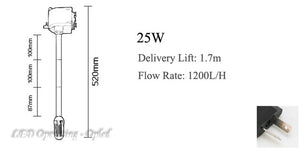 SUNSUN Aquarium water pump 220V, 12W/20W/25W/45W submersible pump for aquarium fish, Water flow to Add Oxygen Air