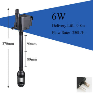 SUNSUN Aquarium water pump 220V, 12W/20W/25W/45W submersible pump for aquarium fish, Water flow to Add Oxygen Air