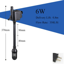 SUNSUN Aquarium water pump 220V, 12W/20W/25W/45W submersible pump for aquarium fish, Water flow to Add Oxygen Air