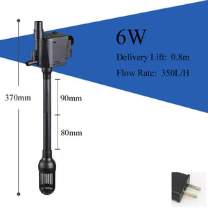 SUNSUN Aquarium water pump 220V, 12W/20W/25W/45W submersible pump for aquarium fish, Water flow to Add Oxygen Air