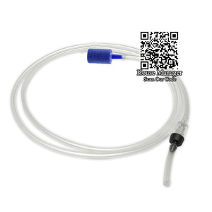A Set of aquarium accessories for Air Pump Compressor =Air Bubble Stone + Hoses Pipe + Valve, to build beautiful waterscape flow