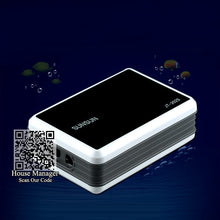 Super! Portable Battery Aquarium Air Pump,DC5V USB charge way,Silent Air Compressor Rechargeable,Double Increase O2 Outdoor fish