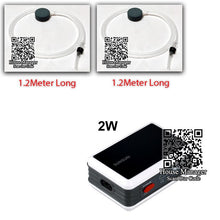 Super! Portable Battery Aquarium Air Pump,DC5V USB charge way,Silent Air Compressor Rechargeable,Double Increase O2 Outdoor fish