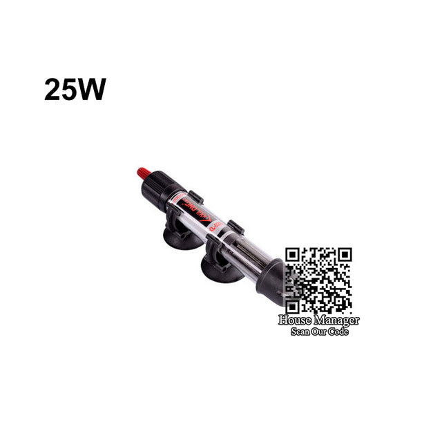 Small Tank 25/50W Submersible Aquarium Heater Rod Temperature Controller, adjust 17~35degree Celsius Heating water for Fish Tank