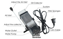 5W Aquarium Pump Filter pump, Surface Skimmer to remove Oil Slick Oil film remover,water Protein Skimmer pump to filter water