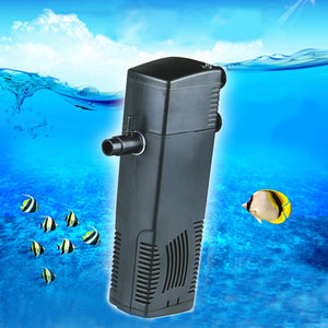 3W/8W/12W aquarium filter water pump, canister filter aquarium, aquarium biochemical sponge filter, aquarium filter pump air run