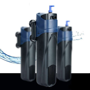 Aquarium UV Sterilizer,Pump for filter water circulating + air increase + UV Sterilize lamp + remove algae + deodorize fish tank