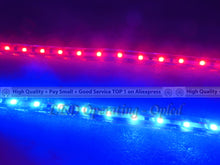 9.6w 2pcs per lot, 1 630nmRed + 1 450nmBlue SMD led grow light, flexible Strip Grow Light for grow grass plants in aquarium tank