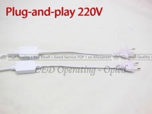 9.6w 2pcs per lot, 1 630nmRed + 1 450nmBlue SMD led grow light, flexible Strip Grow Light for grow grass plants in aquarium tank