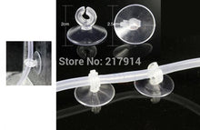 Aquarium accessories Super for aquarium air pump tube pipe 4mm/6mm - Aquarium Sucker Dia2.5x2cm, Suction Cup for tank wall