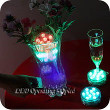 4pcs/lot UFO led aquarium light Underwater Waterproof for aquarium fish tank, Super bright Remote Control+Waterproof led light