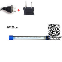 Amphibious land or underwater Decorative Aquarium LED Lighting White+Blue,Aquarium Submersible Lamp fish tank light coral reef