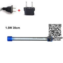 Amphibious land or underwater Decorative Aquarium LED Lighting White+Blue,Aquarium Submersible Lamp fish tank light coral reef