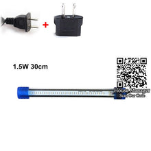 Amphibious land or underwater Decorative Aquarium LED Lighting White+Blue,Aquarium Submersible Lamp fish tank light coral reef