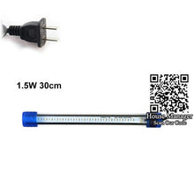 Amphibious land or underwater Decorative Aquarium LED Lighting White+Blue,Aquarium Submersible Lamp fish tank light coral reef