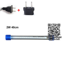 Amphibious land or underwater Decorative Aquarium LED Lighting White+Blue,Aquarium Submersible Lamp fish tank light coral reef