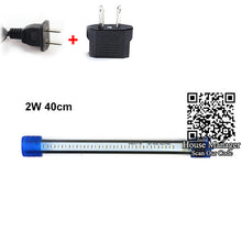 Amphibious land or underwater Decorative Aquarium LED Lighting White+Blue,Aquarium Submersible Lamp fish tank light coral reef