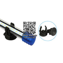 Amphibious land or underwater Decorative Aquarium LED Lighting White+Blue,Aquarium Submersible Lamp fish tank light coral reef