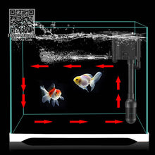 4in1 Submersible Aquarium Pump Filter + Surface Protein Skimmer + Add Air + Flow System, regulate adjustable Filter Water Pump