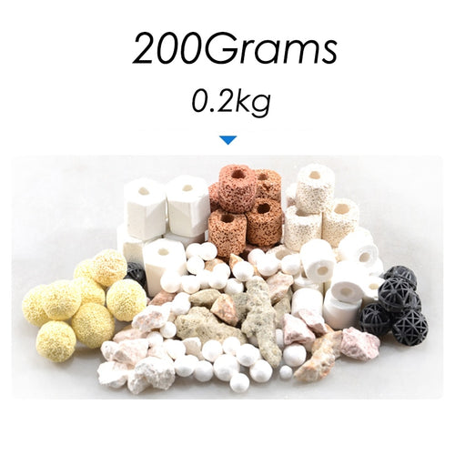 200G Aquarium Filter accessories, Fish Aquarium Biological Filter Bacterial Ring Ball, biological filter for aquarium fish tank