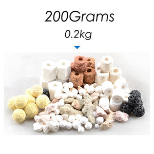 200G Aquarium Filter accessories, Fish Aquarium Biological Filter Bacterial Ring Ball, biological filter for aquarium fish tank