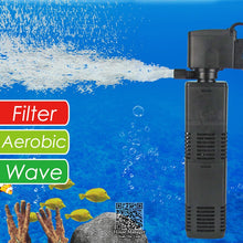 Mini 3 in 1 Multi-function Aquarium Filter Submersible Pump, Aquarium Purifier Water Quality Tank Filter water pump add Oxygen