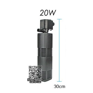 Mini 3 in 1 Multi-function Aquarium Filter Submersible Pump, Aquarium Purifier Water Quality Tank Filter water pump add Oxygen