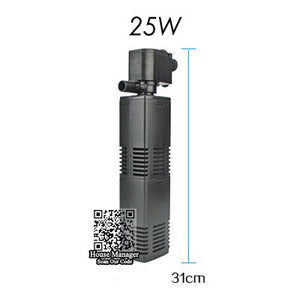 Mini 3 in 1 Multi-function Aquarium Filter Submersible Pump, Aquarium Purifier Water Quality Tank Filter water pump add Oxygen