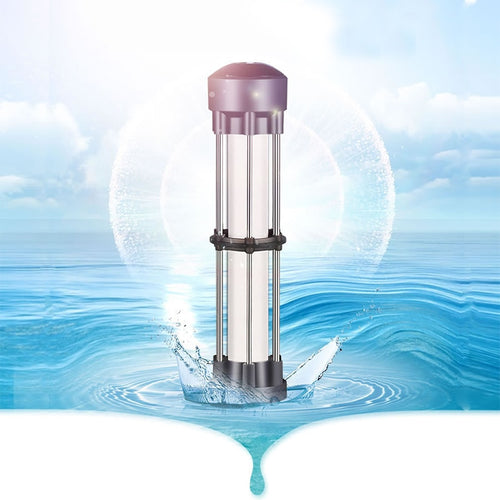 Aquarium water purifier to filter water clarifier cleaner conditioner, balance PH,Soften hardness of water,remove Bacteria Algae