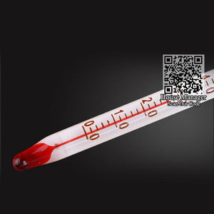 Mini Thermometer Submersible Aquarium Thermometer for water Temperature Measurement, Waterproof Suction Cup, 0~50degree Celsius