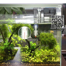 Mini Thermometer Submersible Aquarium Thermometer for water Temperature Measurement, Waterproof Suction Cup, 0~50degree Celsius