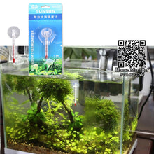 Mini Thermometer Submersible Aquarium Thermometer for water Temperature Measurement, Waterproof Suction Cup, 0~50degree Celsius