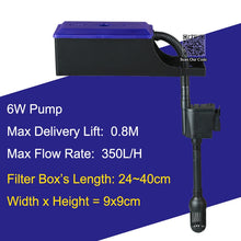 Super Aquarium Multifunction Filter 3 in 1, Filter Box + Air Pump + Water Pump, aquarium internal filter pump, Submersible Pump
