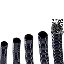 Ripple Moire Aquarium Water Pipe Tube Dia20mm/25mm/32mm/38mm/50mm Inner Calibre, Natural Rubber Anti-ultraviolet Durability Hose
