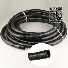 Ripple Moire Aquarium Water Pipe Tube Dia20mm/25mm/32mm/38mm/50mm Inner Calibre, Natural Rubber Anti-ultraviolet Durability Hose