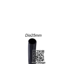 Ripple Moire Aquarium Water Pipe Tube Dia20mm/25mm/32mm/38mm/50mm Inner Calibre, Natural Rubber Anti-ultraviolet Durability Hose