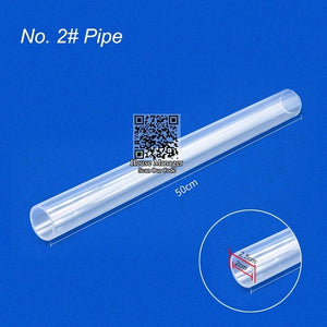 Aquarium Accessories 50cm Water Pipe+Duck Mouth Nozzle+Joint Connector Section Part for Water Pipe circulation system No.1# 2#