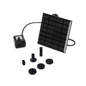 Aquarium Solar-Powered Water Spray Pump Fountain Increase Oxygen Solar Panel Kit for Garden Patio Fish Pond Pool Water Circulate