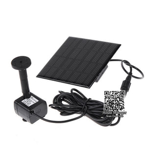 Aquarium Solar-Powered Water Spray Pump Fountain Increase Oxygen Solar Panel Kit for Garden Patio Fish Pond Pool Water Circulate